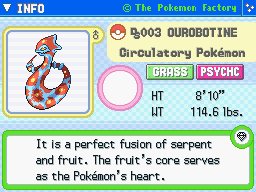 Ourobotine (Shiny)'s Pokedex Entry