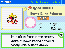 Agunni's Pokedex Entry