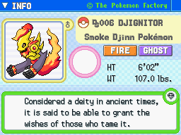 Djignitor's Pokedex Entry