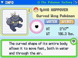 Hoppover (Shiny)'s Pokedex Entry