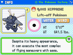 Hippache (Shiny)'s Pokedex Entry