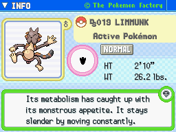 Limmunk Limmunk's Pokedex Entry