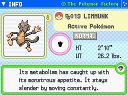 Limmunk (Shiny)'s Pokedex Entry