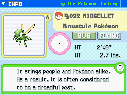 Midgellet's Pokedex Entry