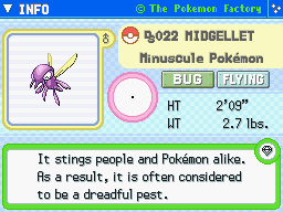 Midgellet (Shiny) Midgellet (Shiny)'s Pokedex Entry