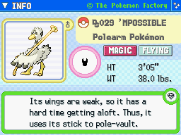 'Mpossible (Shiny)'s Pokedex Entry