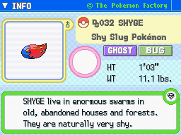 Shyge Shyge's Pokedex Entry