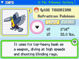 Toucrisma Toucrisma's Pokedex Entry