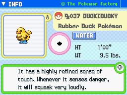 Duckiducky Duckiducky's Pokedex Entry