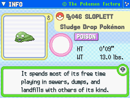 Sloplett (Shiny) Sloplett (Shiny)'s Pokedex Entry