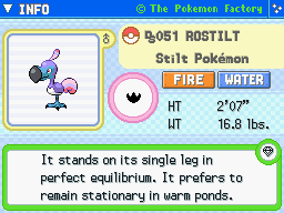 Rostilt (Shiny)'s Pokedex Entry
