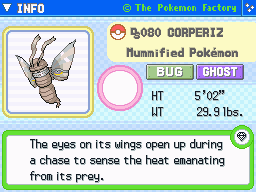Corperiz (Shiny)'s Pokedex Entry