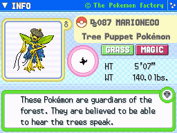 Marioneco (Shiny)'s Pokedex Entry