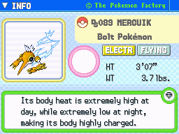 Mercuik's Pokedex Entry