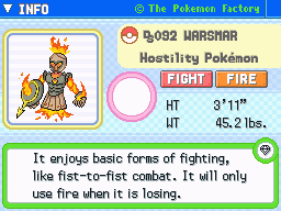 Warsmar's Pokedex Entry