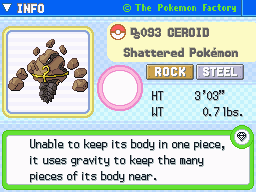 Ceroid's Pokedex Entry