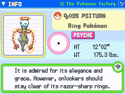 Psiturn (Shiny) Psiturn (Shiny)'s Pokedex Entry
