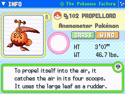 Propellord (Shiny)'s Pokedex Entry