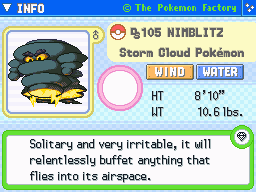 Nimblitz (Shiny)'s Pokedex Entry