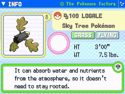 Logale (Shiny) Logale (Shiny)'s Pokedex Entry