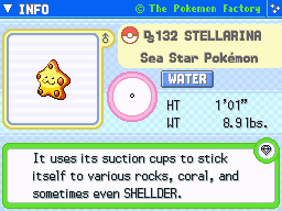 Stellarina (Shiny) Stellarina (Shiny)'s Pokedex Entry
