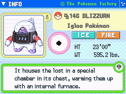 Blizzurn (Shiny)'s Pokedex Entry
