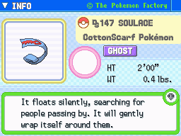 Soulace Soulace's Pokedex Entry