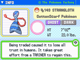 Strangloth Strangloth's Pokedex Entry